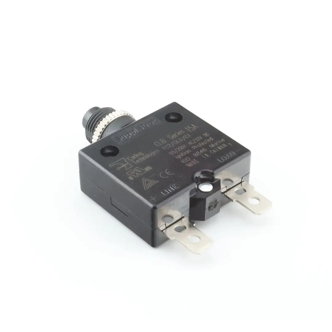 Breaker 15A Man Reset Panel Mount ASHIGARU MOTORSPORTS