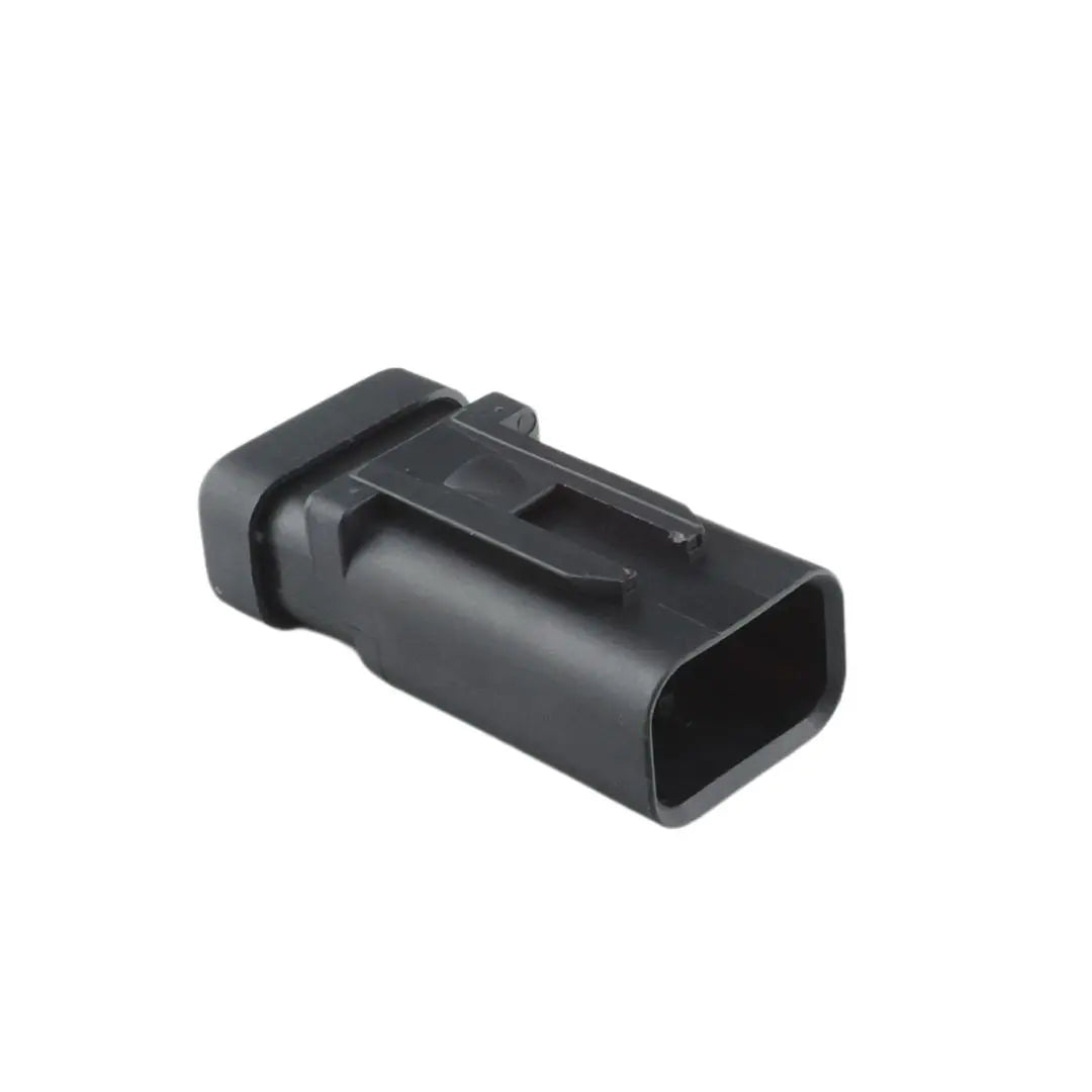 Delphi Receptacle 3W TE Connector Red ASHIGARU MOTORSPORTS