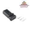 Receptacle 3W TE Connector Red ASHIGARU MOTORSPORTS