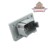 DT 8-Way Flange Mount Receptacle Gray ASHIGARU MOTORSPORTS