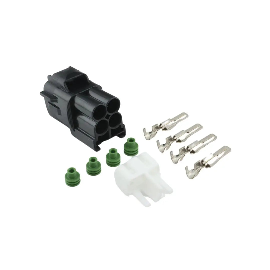 4.8 Series 4Pos Male Yazaki Connector Kit ASHIGARU MOTORSPORTS