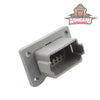 DT 12-Way Flange Mount Receptacle Gray ASHIGARU MOTORSPORTS