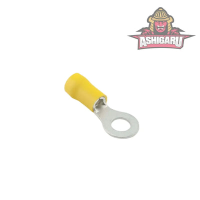 Insulated Terminal Ring 6mm Yellow ASHIGARU MOTORSPORTS