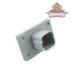 DT 6-Way Flange Mount Receptacle Gray ASHIGARU MOTORSPORTS