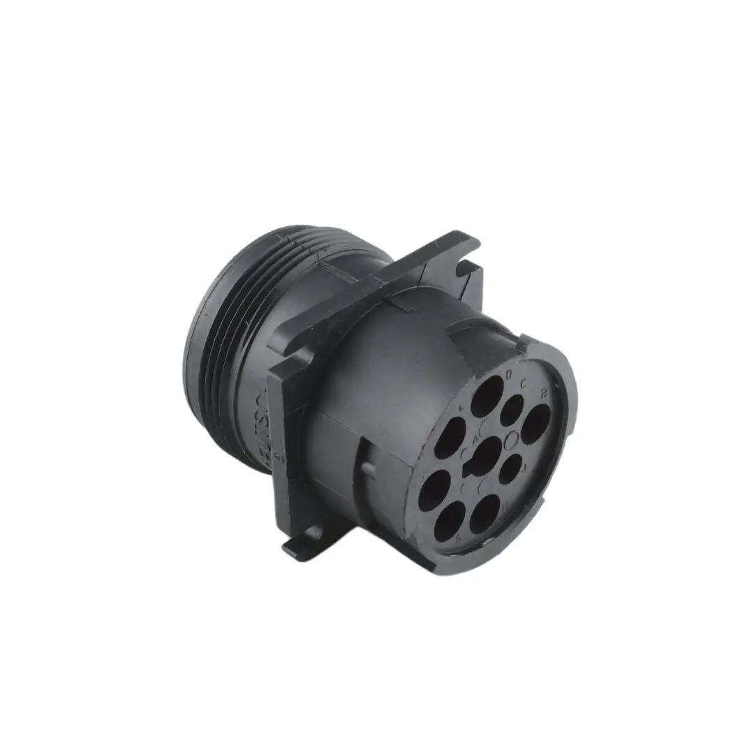 HD10 Receptacle 9 Way Square Flange ASHIGARU MOTORSPORTS