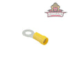 Insulated Terminal Ring 6mm Yellow ASHIGARU MOTORSPORTS