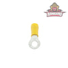 Insulated Terminal Ring 6mm Yellow ASHIGARU MOTORSPORTS