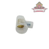 Insulated Single Screw Connector White ASHIGARU MOTORSPORTS