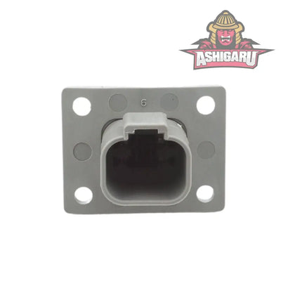 DT 4-Way Flange Mount Receptacle Gray ASHIGARU MOTORSPORTS