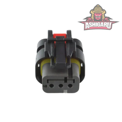 Plug 3W TE Connector Grey ASHIGARU MOTORSPORTS