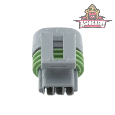 Delphi 3 Way Receptacle Grey Kit ASHIGARU MOTORSPORTS