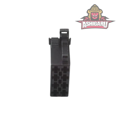 TE Connector Socket 8 Way Black ASHIGARU MOTORSPORTS