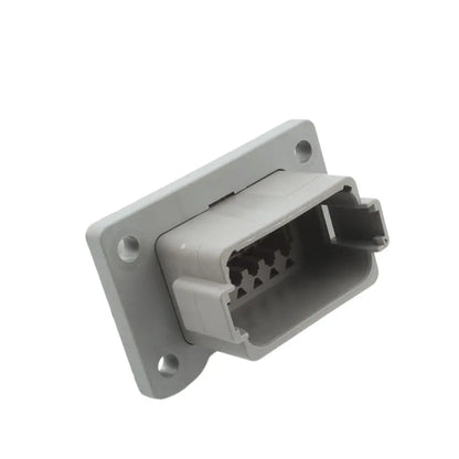 DT 12-Way Flange Mount Receptacle Gray ASHIGARU MOTORSPORTS