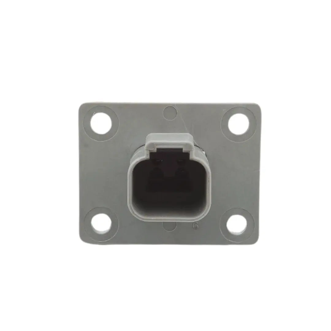 DT 2-Way Flange Mount Receptacle Gray ASHIGARU MOTORSPORTS