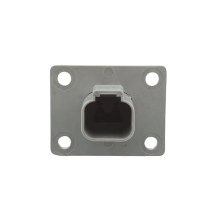 DT 2-Way Flange Mount Receptacle Gray ASHIGARU MOTORSPORTS