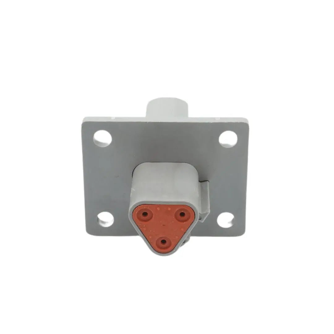 DT 3-Way Flange Mount Receptacle Gray ASHIGARU MOTORSPORTS