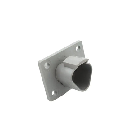 DT 3-Way Flange Mount Receptacle Gray ASHIGARU MOTORSPORTS