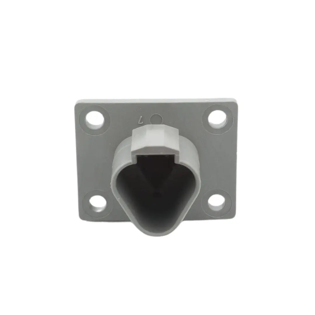 DT 3-Way Flange Mount Receptacle Gray ASHIGARU MOTORSPORTS