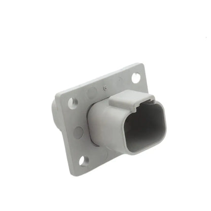 DT 4-Way Flange Mount Receptacle Gray ASHIGARU MOTORSPORTS