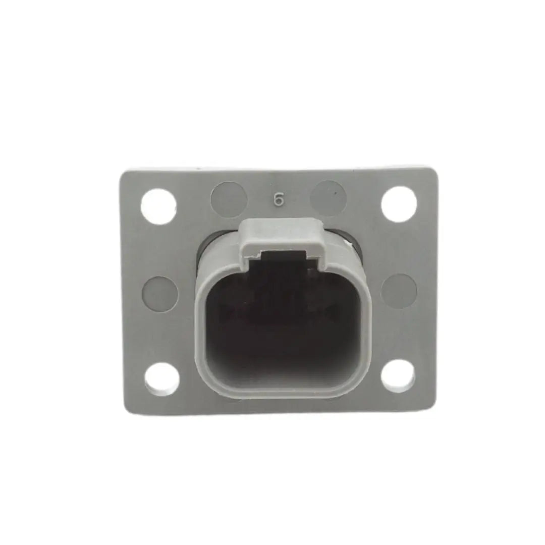 DT 4-Way Flange Mount Receptacle Gray ASHIGARU MOTORSPORTS