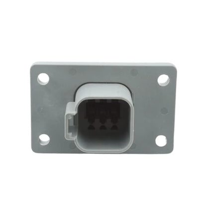 DT 6-Way Flange Mount Receptacle Gray ASHIGARU MOTORSPORTS