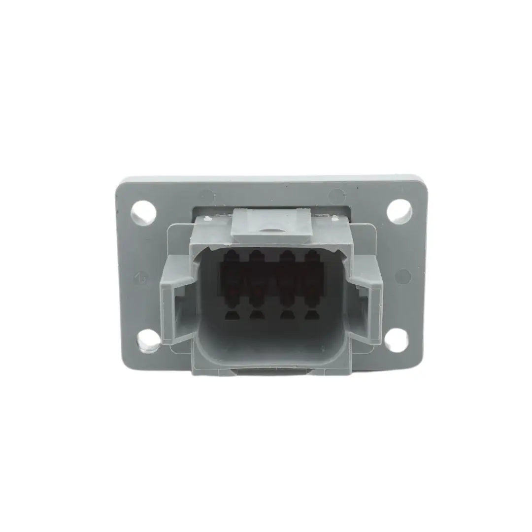 DT 8-Way Flange Mount Receptacle Gray ASHIGARU MOTORSPORTS