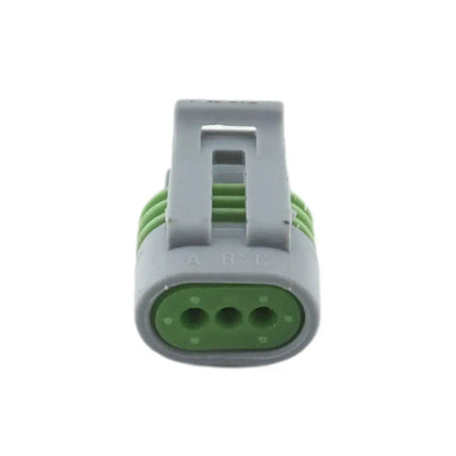 Delphi 3 Way Receptacle Grey Kit ASHIGARU MOTORSPORTS