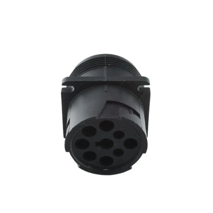 HD10 Receptacle 9 Way Square Flange ASHIGARU MOTORSPORTS
