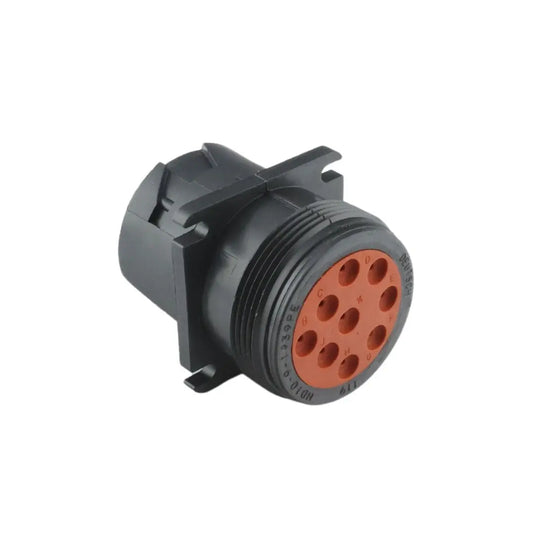 HD10 Receptacle 9 Way Square Flange ASHIGARU MOTORSPORTS