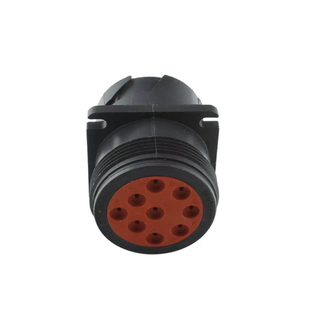 HD10 Receptacle 9 Way Square Flange ASHIGARU MOTORSPORTS