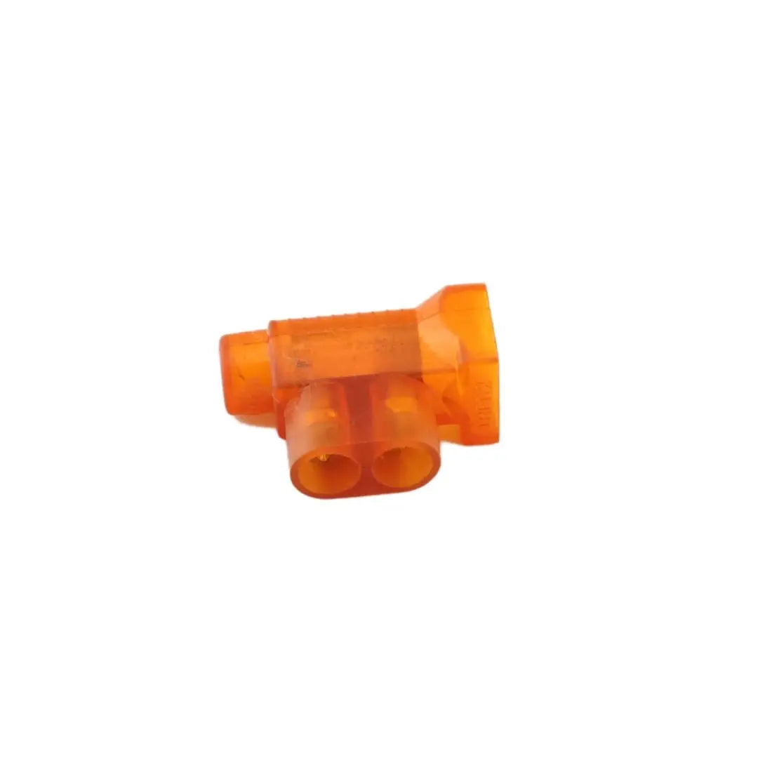 Insulated Double Screw Connector Orange ASHIGARU MOTORSPORTS