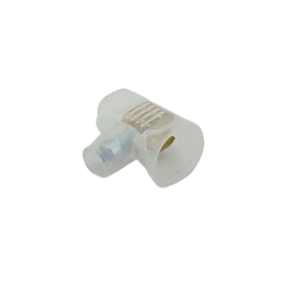 Insulated Single Screw Connector White ASHIGARU MOTORSPORTS