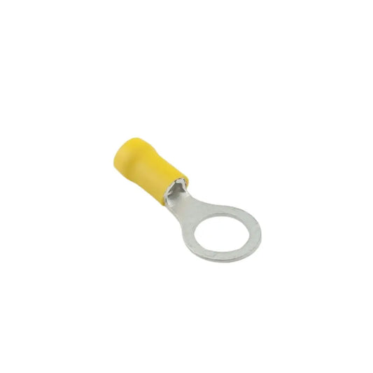 Insulated Terminal Ring 10mm Yellow ASHIGARU MOTORSPORTS