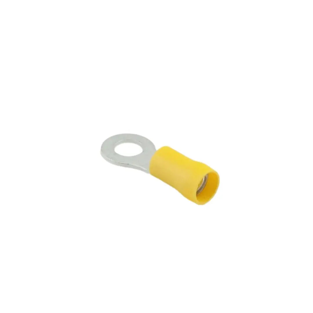 Insulated Terminal Ring 6mm Yellow ASHIGARU MOTORSPORTS
