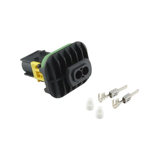 Plug 2 Way TE Connector HD Kit ASHIGARU MOTORSPORTS