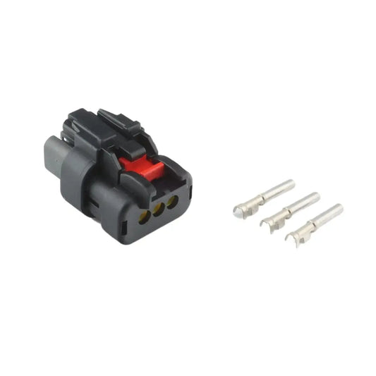 Plug 3W TE Connector Grey ASHIGARU MOTORSPORTS