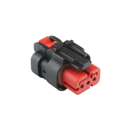 Plug 3W TE Connector Red ASHIGARU MOTORSPORTS