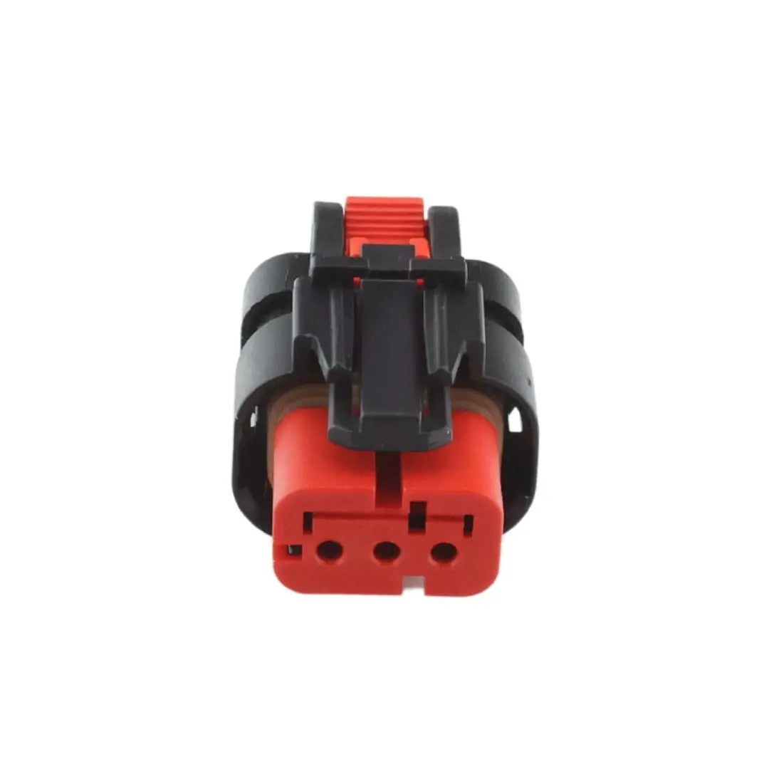 Plug 3W TE Connector Red ASHIGARU MOTORSPORTS
