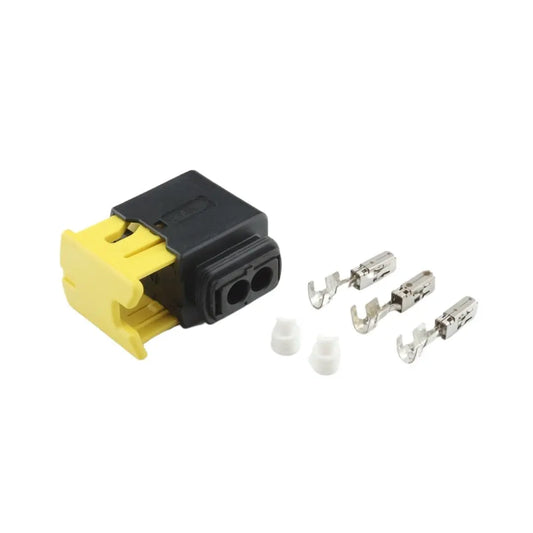 Receptacle 2 Way TE Connector HD Kit ASHIGARU MOTORSPORTS