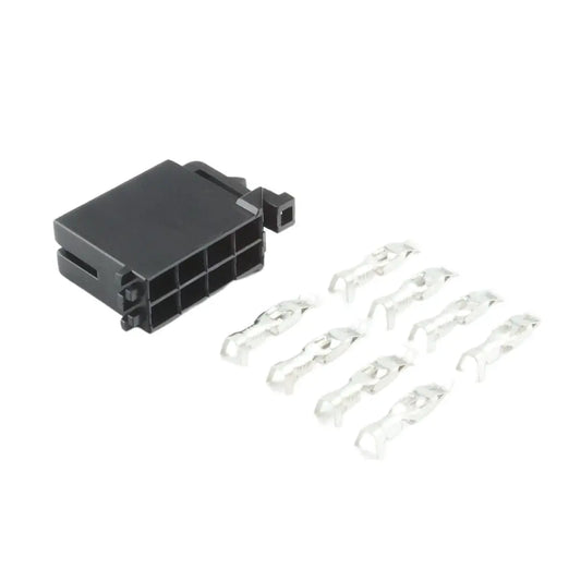 TE Connector Socket 8 Way Black ASHIGARU MOTORSPORTS